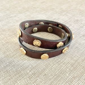Tory Burch Double-Wrap Bracelet